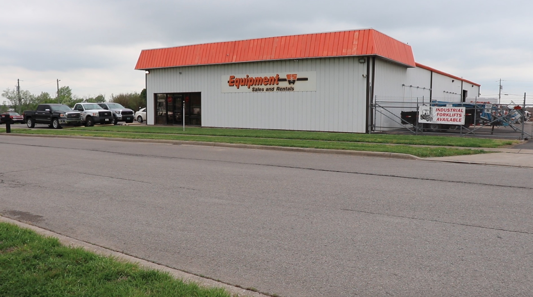 Equipment Sales and Rentals storefront in Lexington, Kentucky